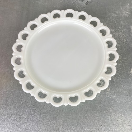 Vintage milk glass anchor - milk,